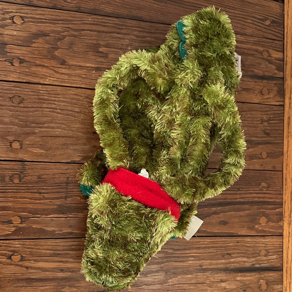 Plush Green Alligator Kids Accessory ( alligator purse) - Picture 3 of 8